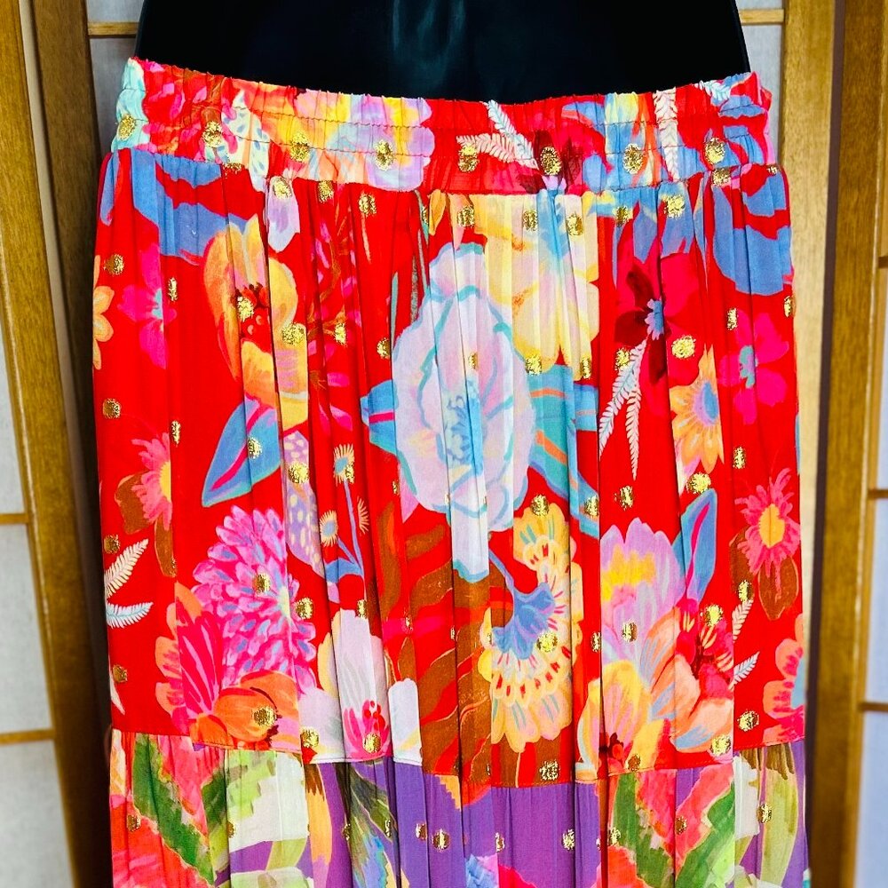 Farm Rio RARE Tropical Maxi Skirt - Picture 2 of 14